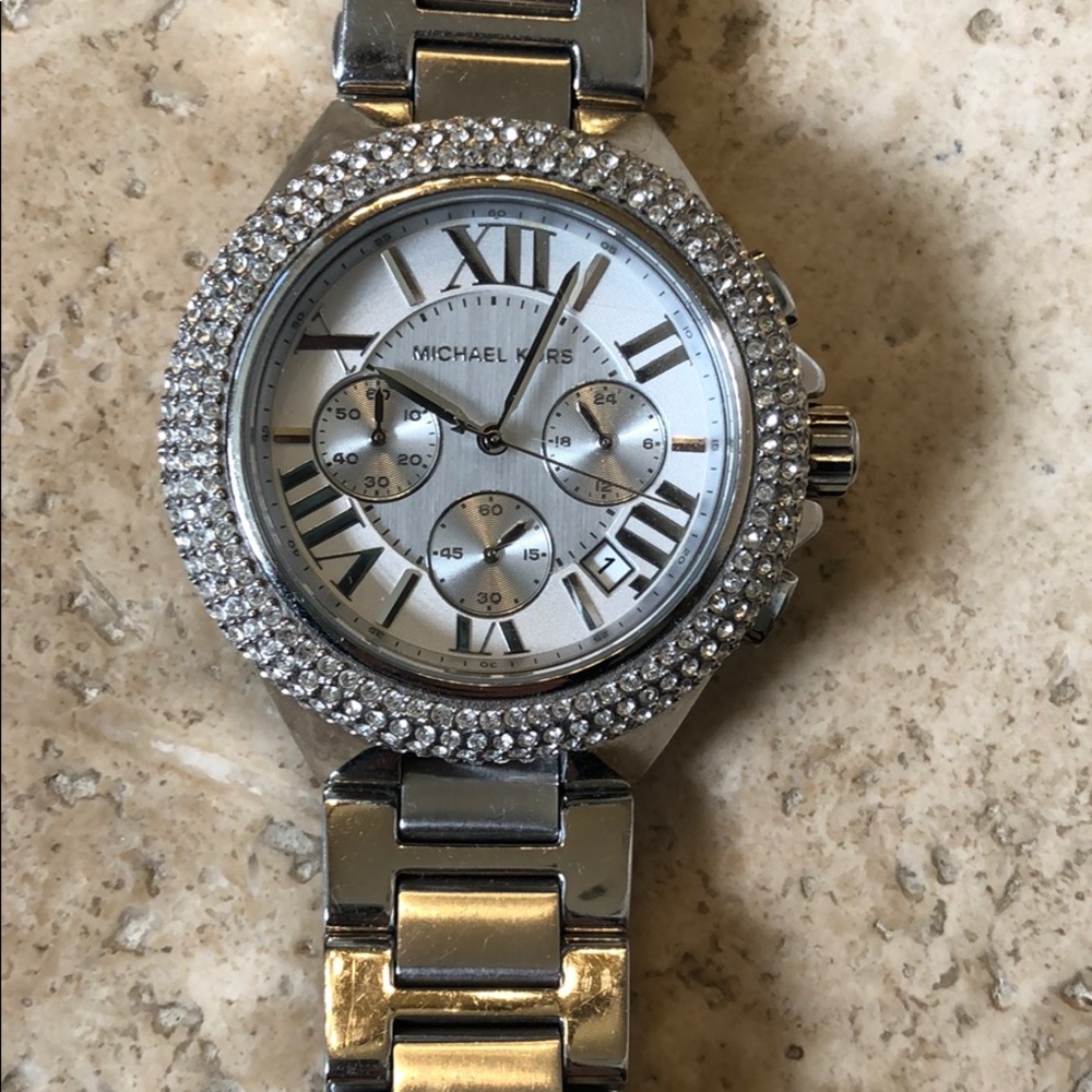 Michael Kors women’s rhinestone watch